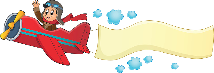 image of a cartoon airplane